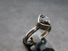 Terminated Brookite Crystal Silver Ring From Arkansas - Size 8 - 2.21 Grams