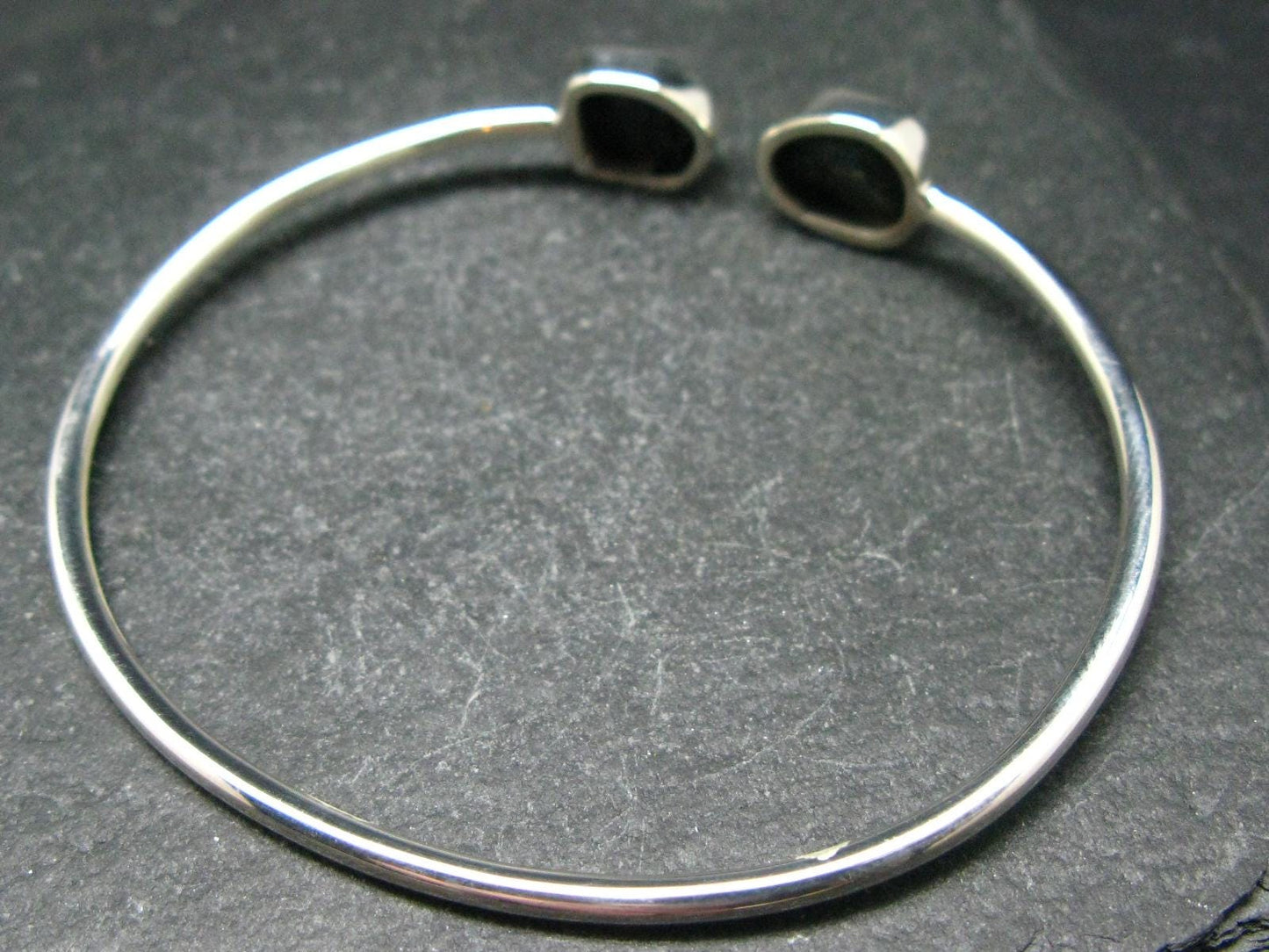 Alexandrite Silver Twister Bracelet From Brazil - 5.4 Grams