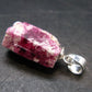 Bixbite Red Emerald Beryl Silver Pendant From Utah USA - 6.36 Carats - 0.8"