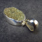Perfect Pyrite Crystal Silver Pendant from Spain - 1.6" - 8.2 Grams