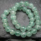 Green Strawberry Quartz Genuine Bracelet ~ 7 Inches ~ 6mm Round Beads
