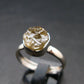 Green Herderite Silver Ring From Brazil - 2.05 Grams - Size 6