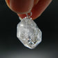 Fine Natural Herkimer Diamond Silver Pendant From New York - 0.9" - 2.86 Grams