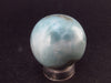 Larimar Sphere From Dominican Republic - 0.9" - 22.9 Grams