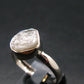 Natrolite Silver Ring From Russia - 1.92 Grams - Size 7