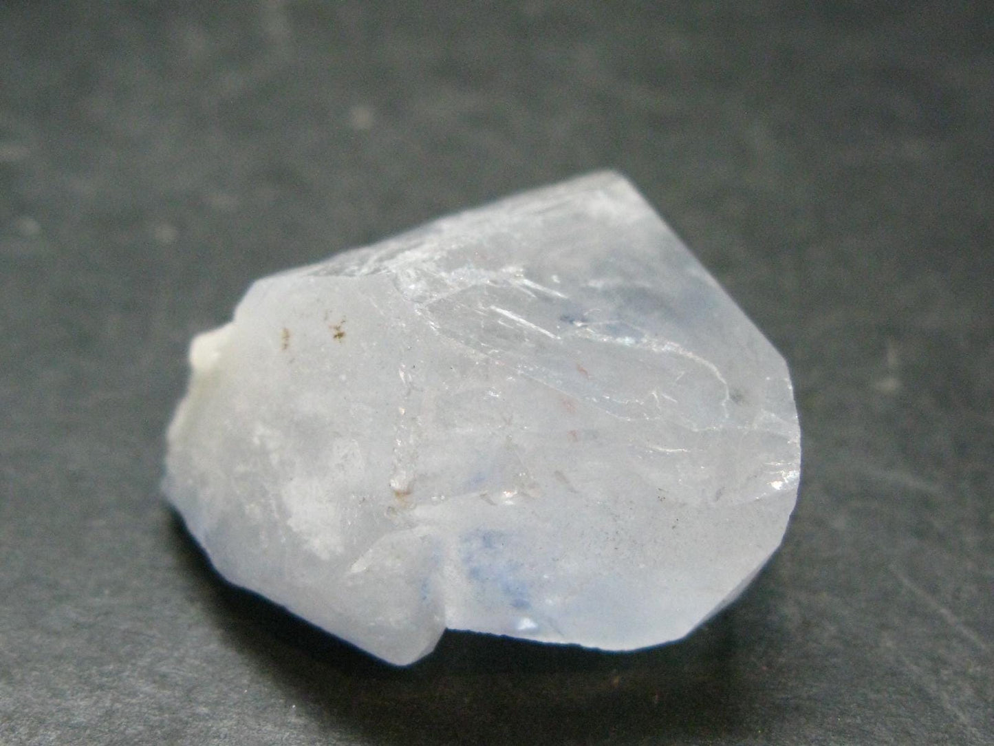 Dumortierite In Quartz Crystal From Brazil - 1.2" - 18.72 Grams