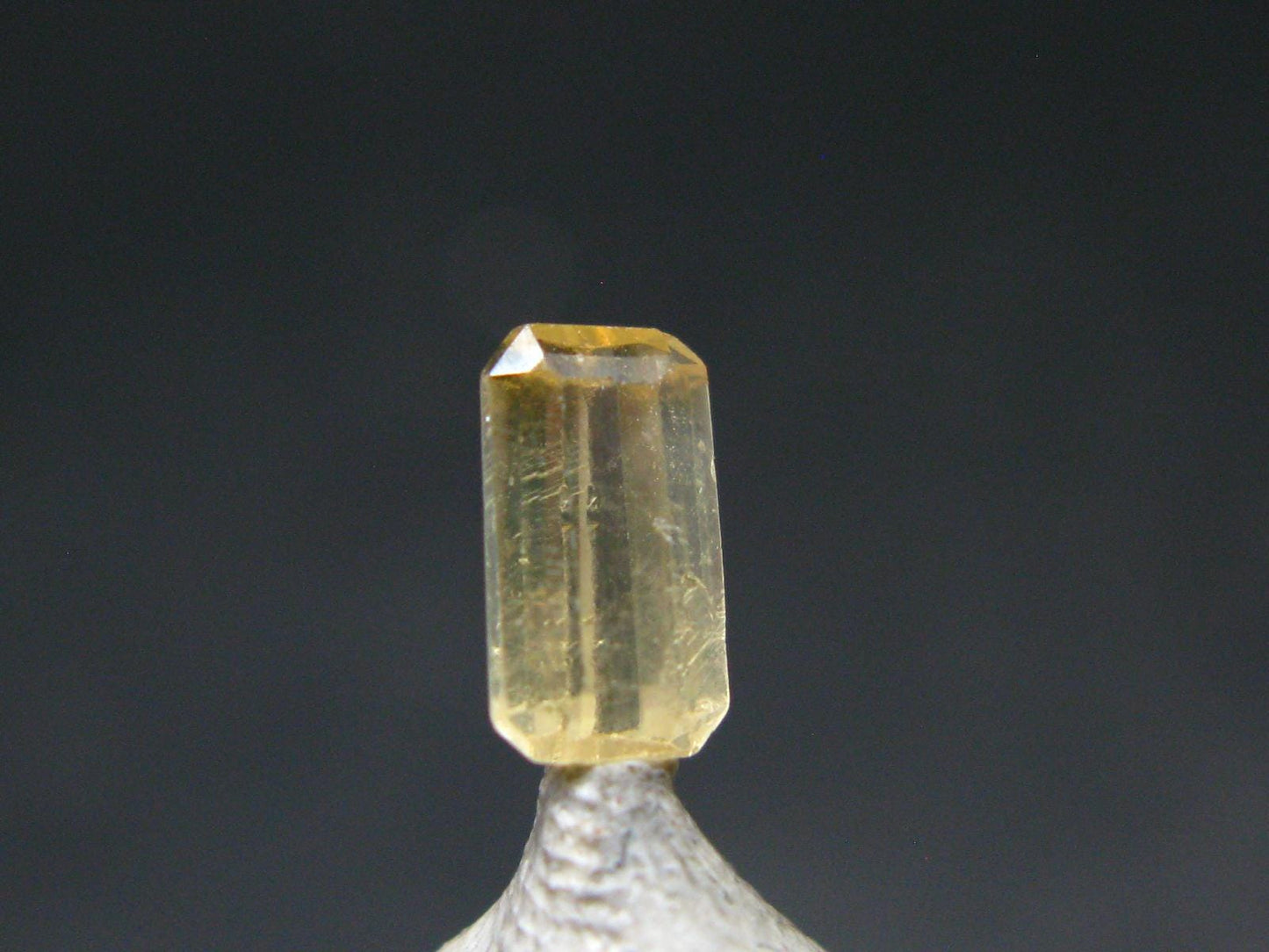 Rare Scheelite Gem Cut Stone from China - 1.10 Carats