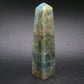 Large Nice Lemurian Aquatine Blue Calcite Obelisk Pyramid From Argentina - 4.4" - 154 Grams