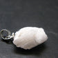 Rare Clear Natrolite Crystal Silver Pendant From Tanzania - 0.8" - 1.23 Grams