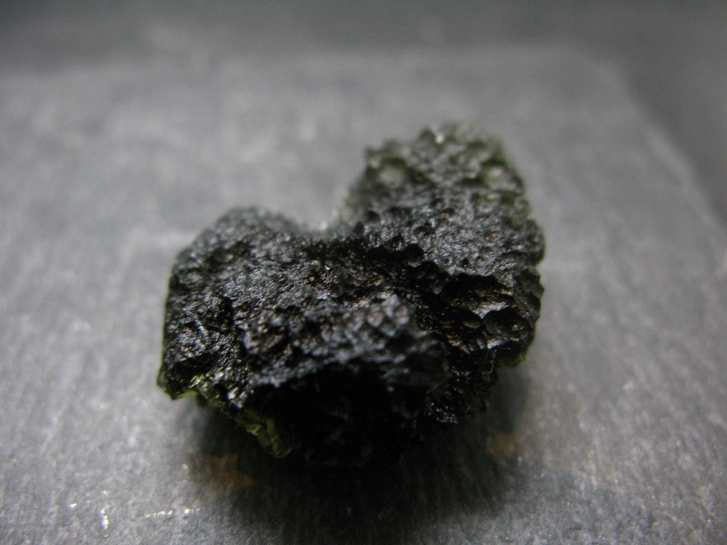 Rare Moldavite Tektite Raw Piece From Czech Republic - 1.4" - 12.38 Grams