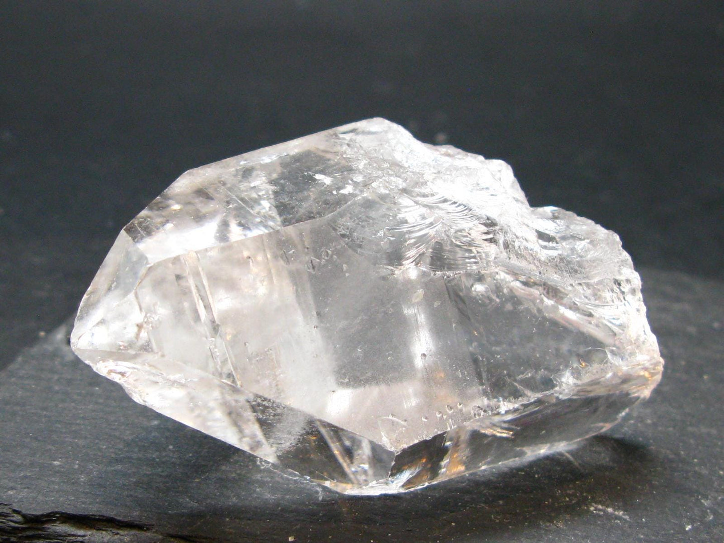 Record Keeper Lemurian Seed Quartz Crystal From Brazil - 2.5"