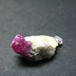 Ruby Silver Pendant from Afghanistan - 1.1" - 3.07 Grams