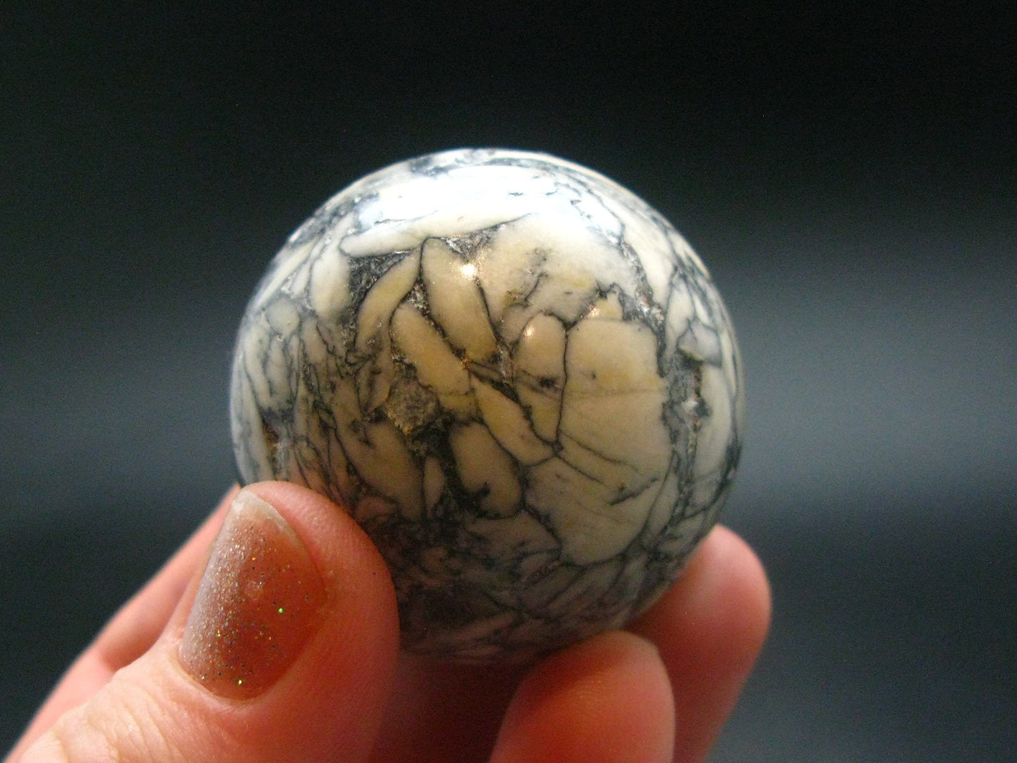 Pinolite Pinolith Sphere from Austria - 1.5"