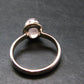 Pink Beryl!! Amazing Natural Morganite Silver Ring From Brazil - Size 7 - 3.4 Grams