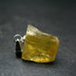 Heliodor (Yellow Beryl) Crystal Silver Pendant From Brazil - 0.8" - 1.83 Grams