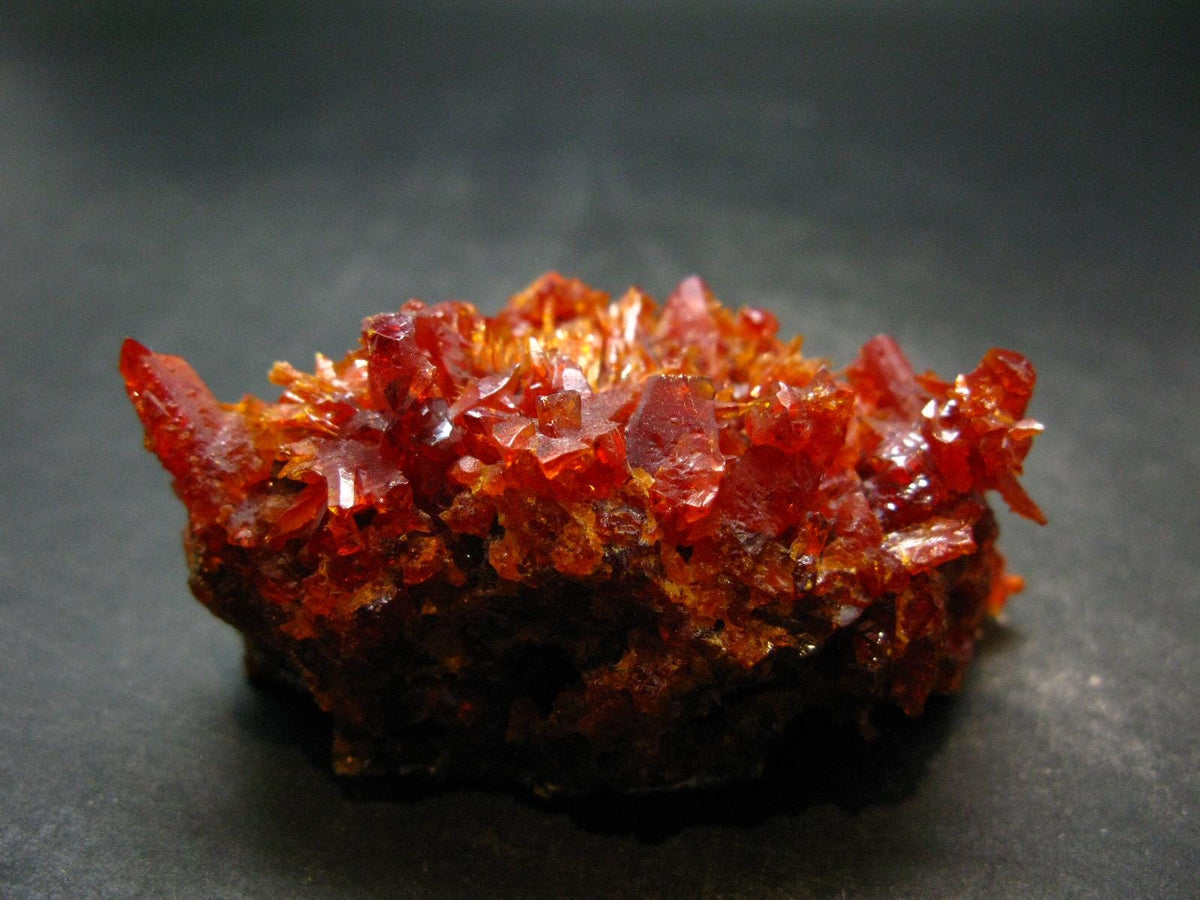 Stunning Fire Red Zincite Zinkite Cluster From Poland - 2.9" - 231.0 Grams