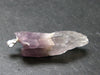 Rare Raw Auralite Super 23 Amethyst Silver Pendant From Canada - 1.8" - 8.38 Grams