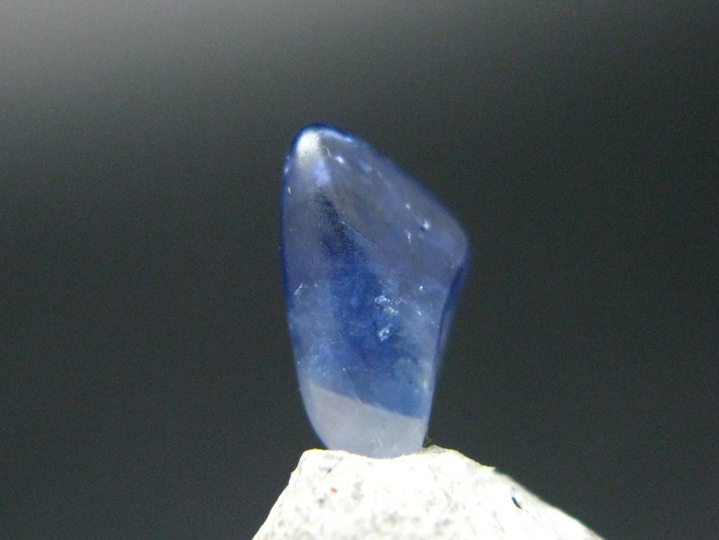 Gem Benitoite Polished Stone From California - 1.21 Carats - 9x5mm