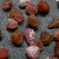 Rare Lot of 25 Pezzottaite Pink Beryl Crystals from Madagascar - 9.66 Carats