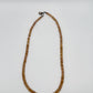 Imperial Topaz Necklace – Natural Faceted Gemstone Strand - 36 Grams