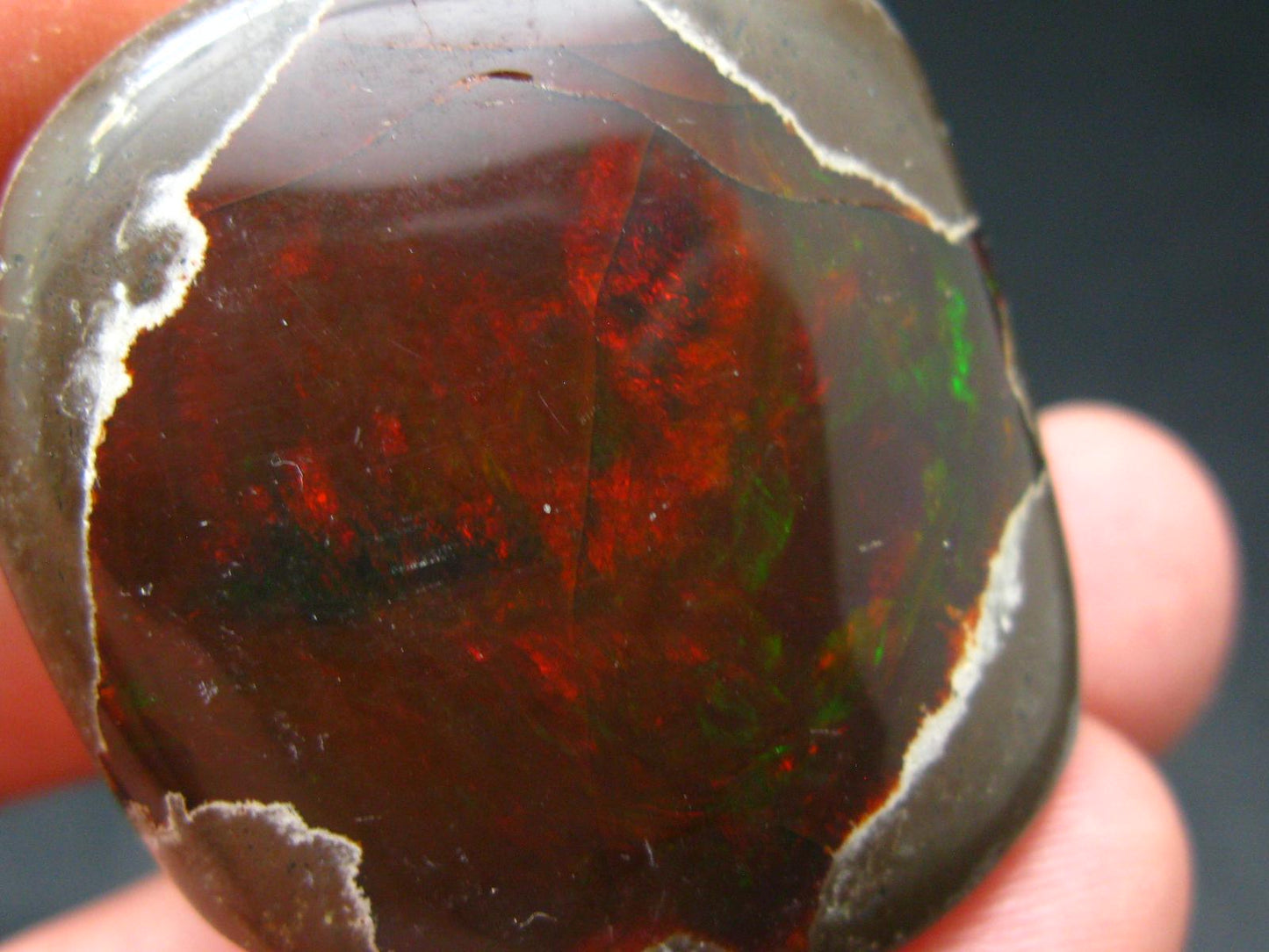 Natural Precious Opal With Play of Color from Ethiopia - 1.7" - 34.32 Grams