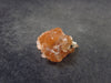Hessonite Garnet Crystal from Jeffrey Mine, Quebec Canada - 0.7" - 2.8 Grams