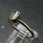 Green Herderite Silver Ring From Brazil - 1.85 Grams - Size 8