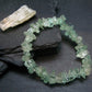 Hiddenite Spodumene Genuine Bracelet ~ 7 Inches ~ 10mm Crystal Beads