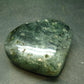 Unusual Green Prehnite Prenite & Epidote Tumbled Herat from Mali 2.1"