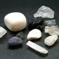 Synergy 12 Set Phenakite Moldavite Natrolite Petalite Danburite Tektite Scolecite Herderite Tanzanite Brookite 80.35 Gr