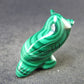 Malachite Owl Carving From Congo - 1.0" - 7.9 Grams