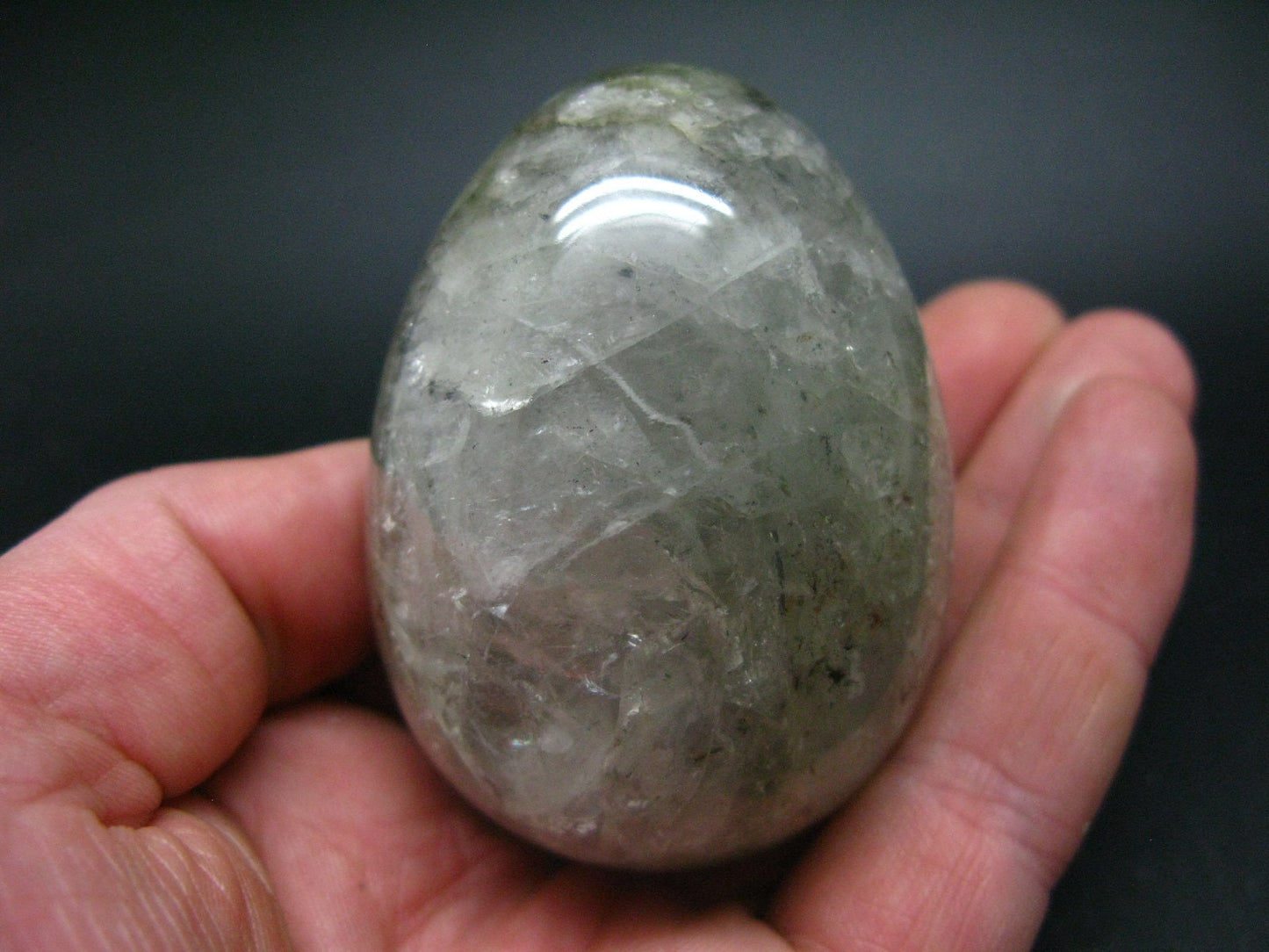 Phenakite Phenacite Crystal Egg from Brazil - 2.7 Inches - 248 Grams