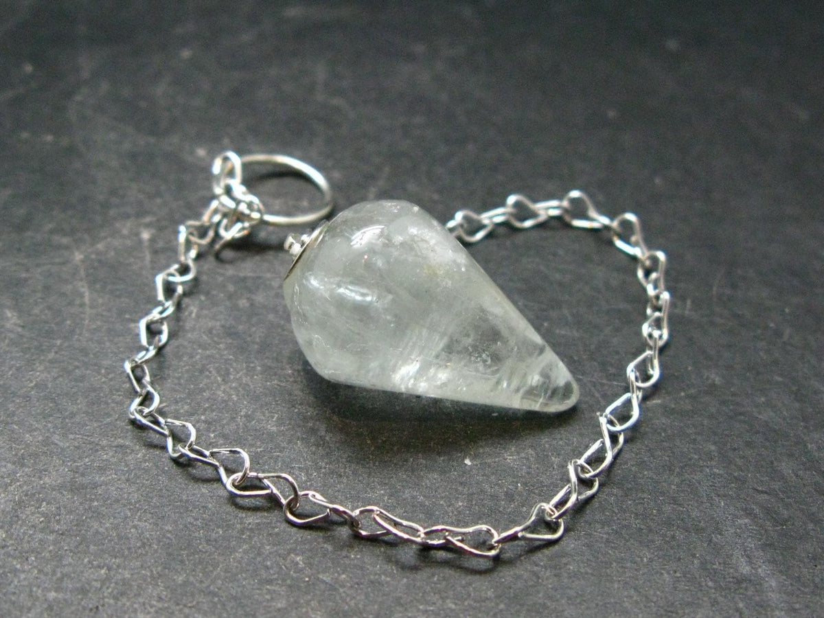 Blue Topaz Pendulum From Brazil - 10.40 Grams