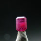 Beautiful Rare Gem Bixbite Red Beryl Emerald Cut Stone From Utah USA - 0.16 Carats - 3.7x2.5mm
