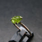 Peridot Olivine Sterling Silver Ring - Size 8 - 1.79 Grams