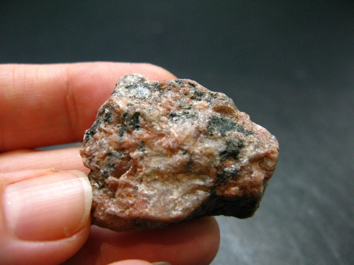 Rosophia Feldspar Stone Crystal From Rocky Mountains - 12.94 Grams - 1.3"