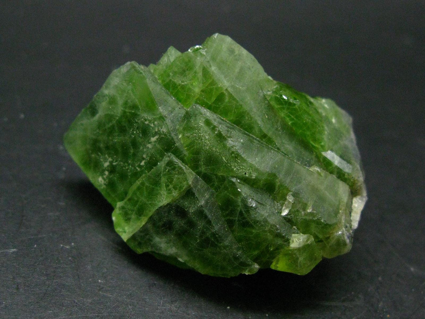 Huge 387 Carat Gem Peridot Olivine Cluster from Pakistan - 1.1"