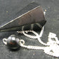 Black Shungite Pendulum From Russia