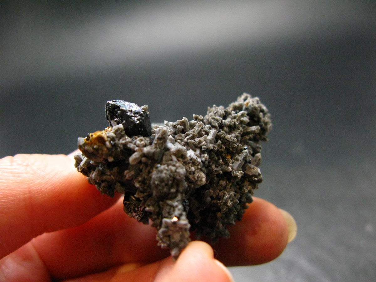 Brookite On Quartz Cluster From Arkansas - 15.08 Grams - 1.5"
