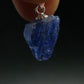 Tanzanite Pendant In Sterling Silver From Tanzania - 0.8" - 1.54 Grams