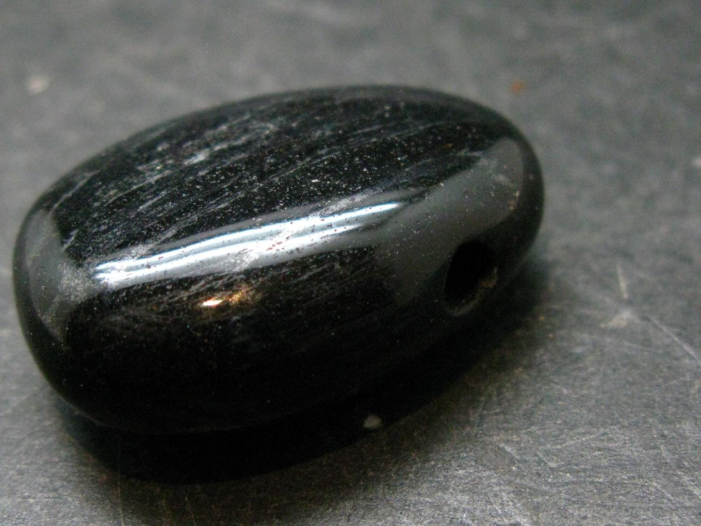 Rare ISUA Stone Metal Free Pendant From Greenland - 1.2" - 13.59 Grams