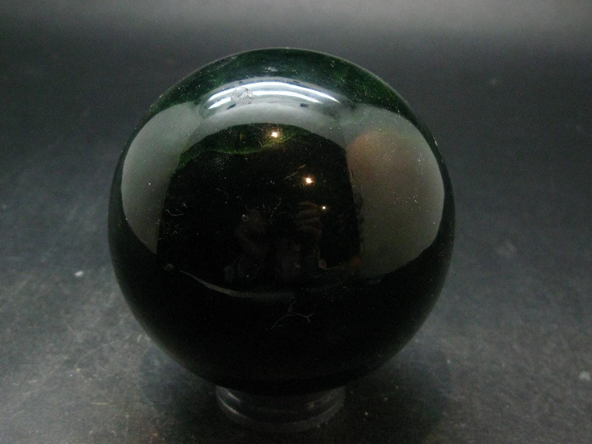 Nephrite Jade 2.9" Sphere Ball From Canada - 552 Grams