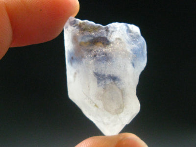 Dumortierite In Quartz Crystal From Brazil - 1.3" - 13.30 Grams