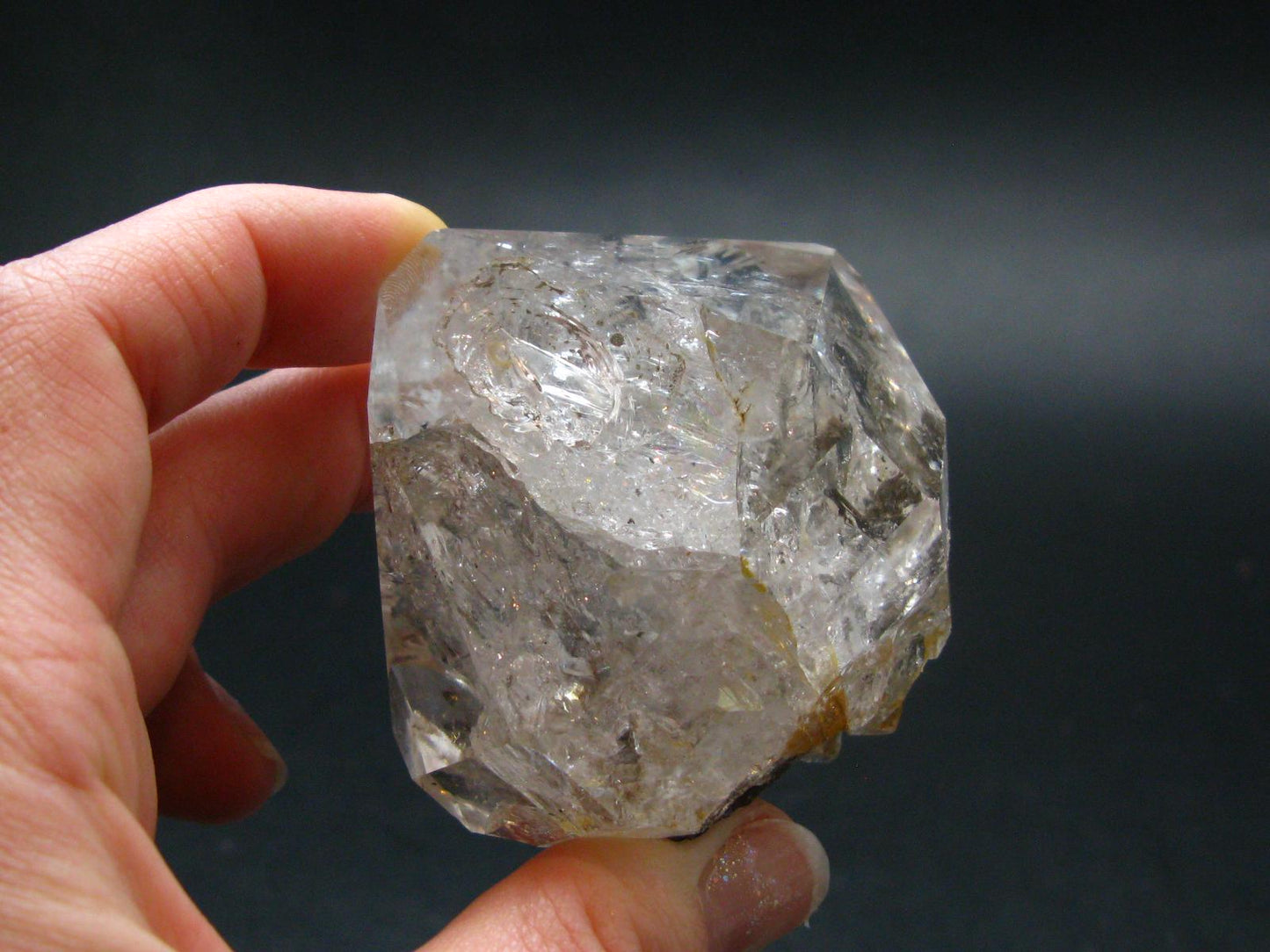 Fine Large DT Herkimer Diamond Quartz Crystal From New York - 2.1" - 133.87 Grams