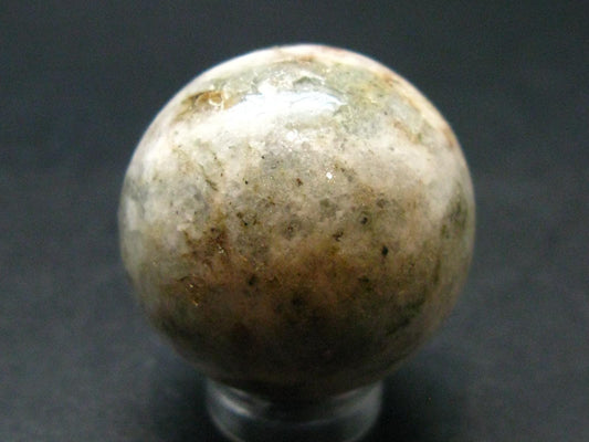 Natrolite Sphere Ball From Indonesia - 1.1" - 24.57 Grams