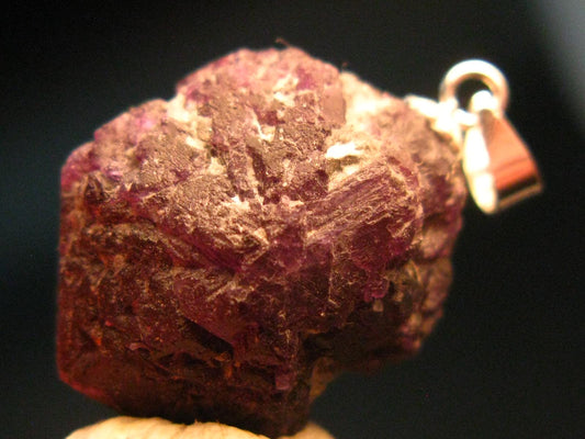 Natural Alexandrite Chrysoberyl Crystal Silver Pendant From Zimbabwe - 7.42 Grams