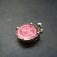 Rhodochrosite Sterling Silver Pendant From Alma Colorado - 0.9" - 3.20 Grams