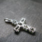 Moldavite Tektite Silver Pendant from Czech Republic - 1.3" - 2.40 Grams