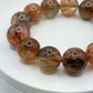 Rutilated Quartz Bracelet – Natural Gemstone Stretch Beaded Jewelry