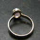 Pink Beryl!! Amazing Natural Morganite Silver Ring From Brazil - Size 7 - 3.18 Grams